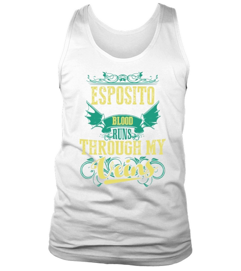 ESPOSITO shirt, ESPOSITO Family Name, ESPOSITO Funny Name Gifts T Shirt Tank Top Unisex