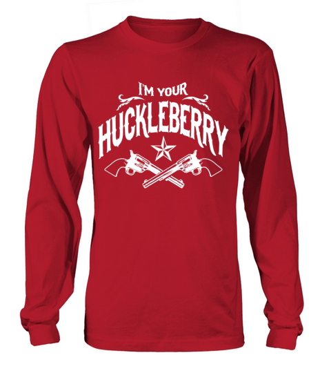 Im Your Huckleberry Men's Long Sleeve