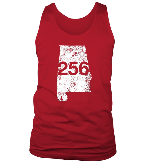 Anniston Florence Huntsville Area Code 256 Alabama Tank Top Unisex