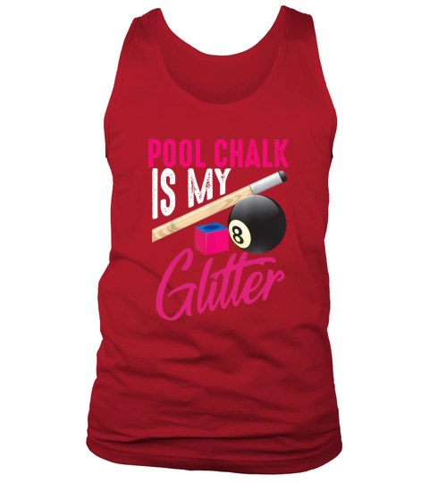 pool chalk is my glitter - Unisex Long Sleeve Tank Top Unisex