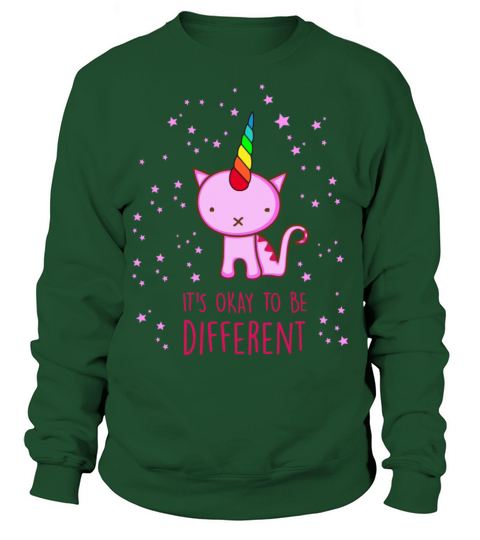 Different Unicorn Cat Men's Sweatshirt