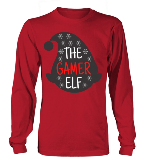 THE GAMER ELF Men's Long Sleeve