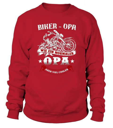 ICH BIN EIN BIKER OPA Sweatshirt Unisex