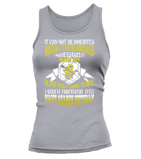 Navy Seabee Veteran T-Shirt Tank top Woman