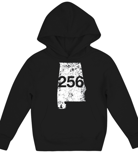 Anniston Florence Huntsville Area Code 256 Alabama Kids Hoodie