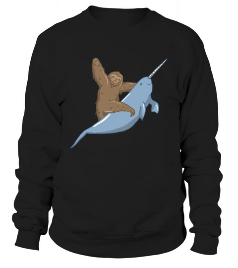 Narwhal Unicorn Beluga Sea Life Sloth Tusk Gift Women's Sweatshirt