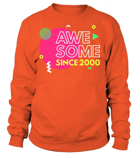 Awesome since 2000 - Born 2000 20th Birthday gift Women's Sweatshirt