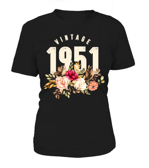 Vintage 1951 70th Birthday Est 1951 Women's T-Shirt