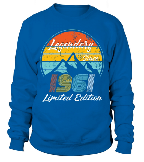 60 Years Legendary since 1961 Limited Edition Men's Sweatshirt