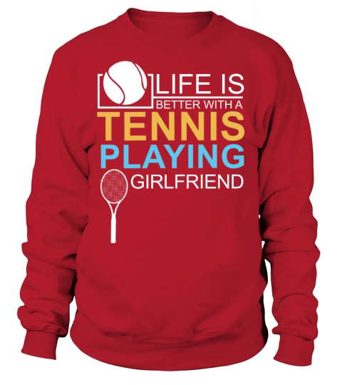 Relationship Gift Tennis Badminton Friend Men's Sweatshirt