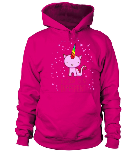 Different Unicorn Cat Women's Hoodie