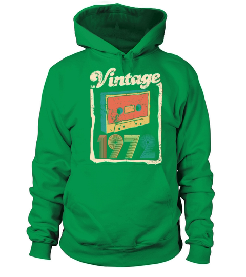 Vintage 1972 - 50 years old - 50th birthday gift Women's Hoodie