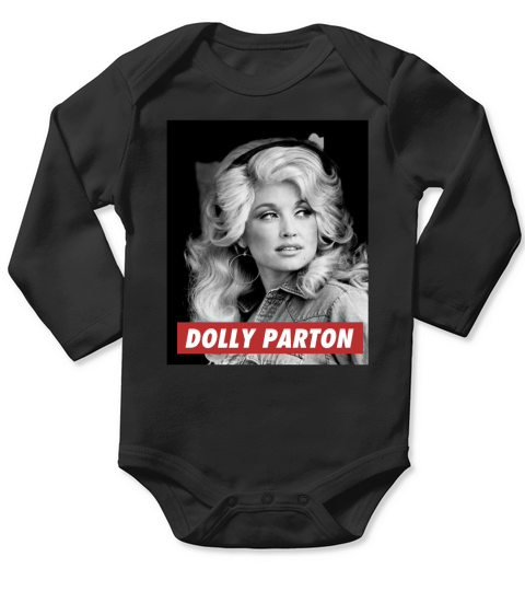 Dolly Parton Long Sleeve Baby One-Piece