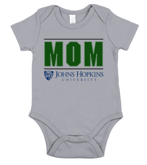 Johns Hopkins University Proud Mom Parents Day 2020 Short Sleeve Baby One-Piece