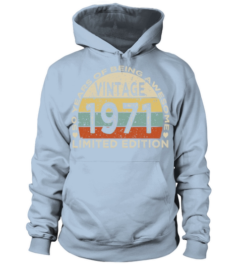 Vintage 1971 - 50th birthday gift Women's Hoodie