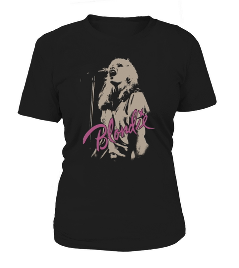 Blondie Rock Band Mic Women's T-Shirt