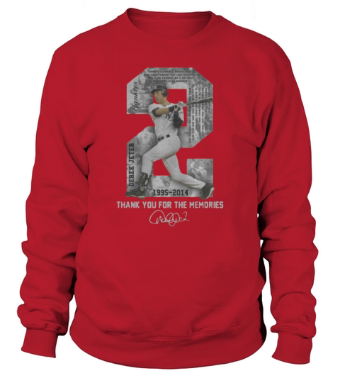 Derek Jeter thank you for the memories Sweatshirt Unisex