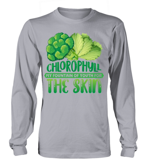 Chlorophyll Leafy Greens Vegetables Herbs Leaves Women's Long Sleeve
