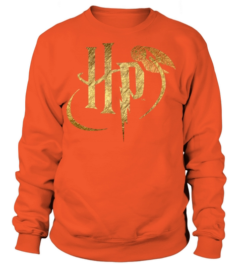 Harry Potter Small Logo Gold Men's Sweatshirt