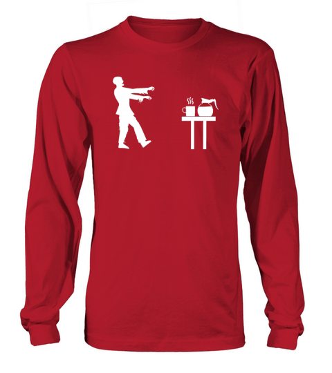 Coffee Zombie Men's Long Sleeve