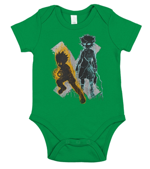 HUNTER X HUNTER KILLUA GON - Sweat Shirt Short Sleeve Baby One-Piece