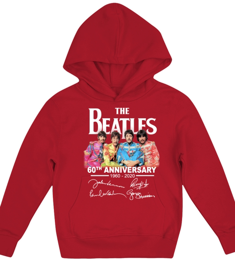 The Beatles 60th Anniversary 1960-2020 all signature - Sweat Shirt Kids Hoodie