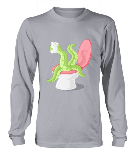 Toilet monster Women's Long Sleeve