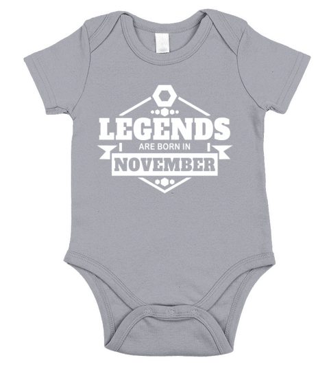 november Short Sleeve Baby One-Piece