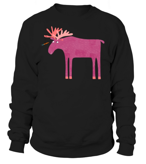 Daft Moose or Elk Women's Sweatshirt