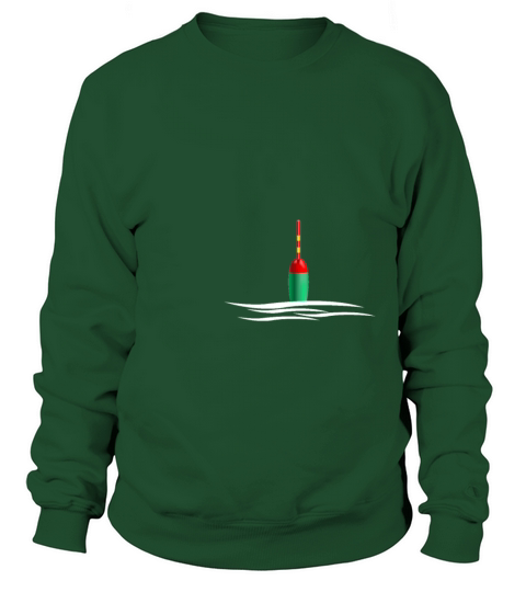 fishing dad uncle with fisher float at sea Women's Sweatshirt
