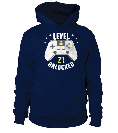 Level 21 Unlocked - 21st Birthday Gift Design Women's Hoodie