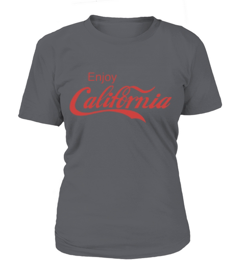 Enjoy California White Coca Cola Like Coke Republi Women's T-Shirt