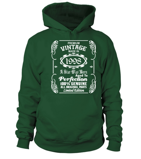 Vintage made in 1998 Women's Hoodie