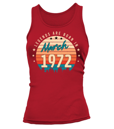March 1972 Legend Vintage Tank top Woman
