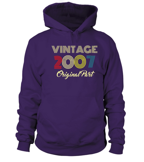 Legends Born In 2007 Vintage 13rd Birthday Gift Women's Hoodie