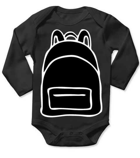 backpack Long Sleeve Baby One-Piece