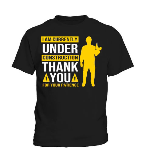 Workout Exercise I Am Currently Under Construction Kids T-Shirt
