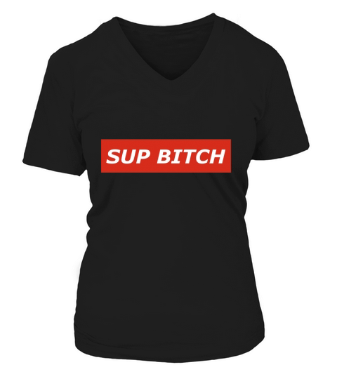 Supbitch Simple 2020 V-neck T-Shirt Woman