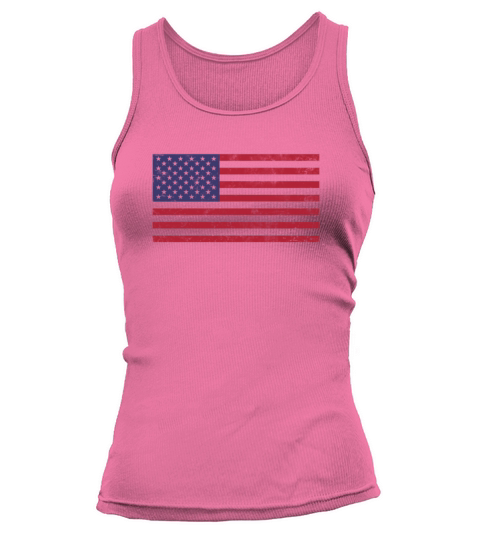 American Flag Shirt Pride Women's Tank Top