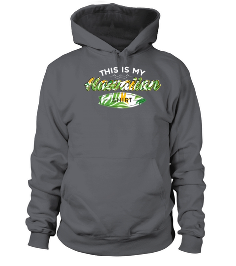This Is My Hawaiian Cool Luau Tiki Party Tropical Women's Hoodie
