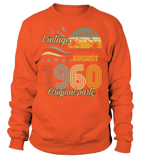 Vintage August 1960 Original Parts Women's Sweatshirt