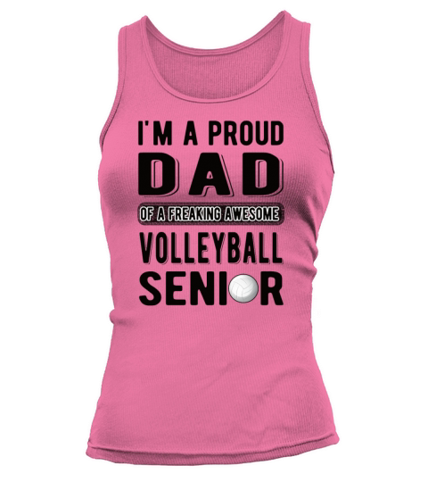 Senior Dad Volleyball Player Father Class Of 2022 Women's Tank Top