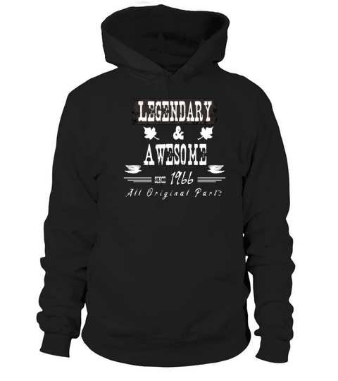 Vintage 1966 - 55 th Birthday Legendary Awesome Women's Hoodie