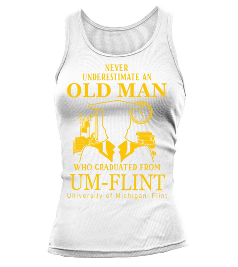man graduated from University of Michigan Flint Tank top Woman
