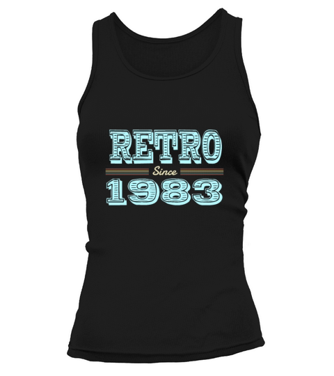 Vintage Funny Gift Retro 1983 Birthday Present Women's Tank Top