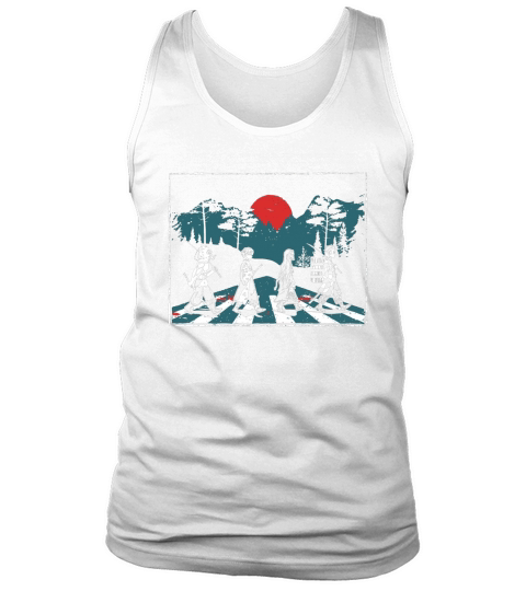Demon Slayer Abbey Road Tanjiro Nezuko Zenitsu Inosuke Tank Top Unisex