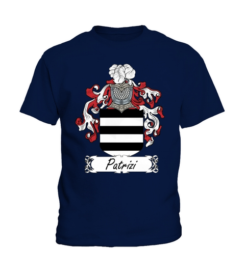 Patrizi Family Crest Italian Family Crests Kids T-Shirt