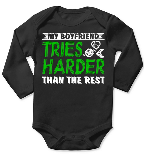 Triathlete Girlfriend Shirt Long Sleeve Baby One-Piece