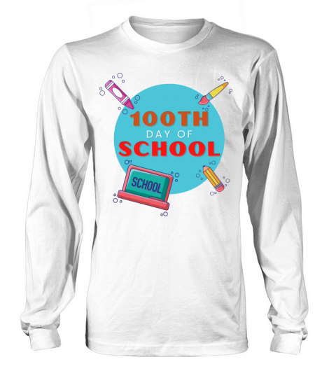 100th Day Of School 2022 Women's Long Sleeve