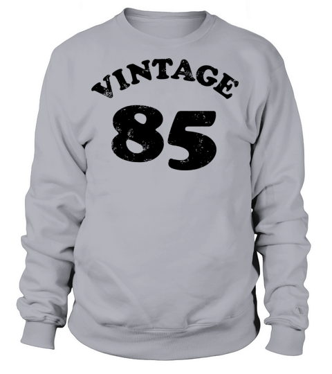 Vintage 85 Year Old Shirt 85Th Birthday Women's Sweatshirt